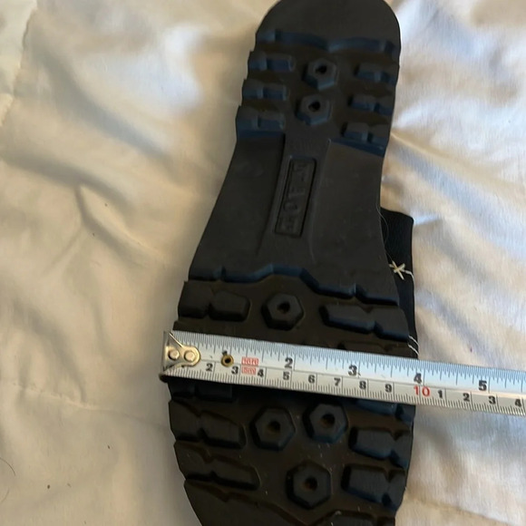 NAOT black Canvas Stretch Hydra Slip On Sandal Cork
Suede Footbed size 41 - Picture 9 of 9